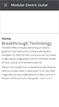 Mobile Screenshot of megguitars.com